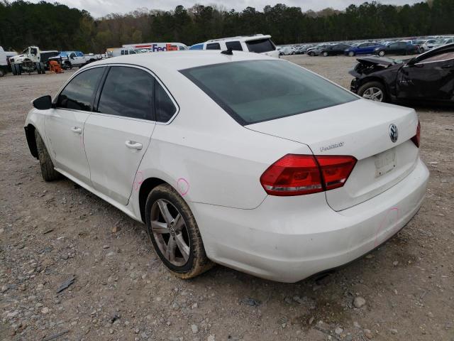 Photo 3 from auction – 2012 VOLKSWAGEN PASSAT SE with VIN 1VWBH7A35CC016598