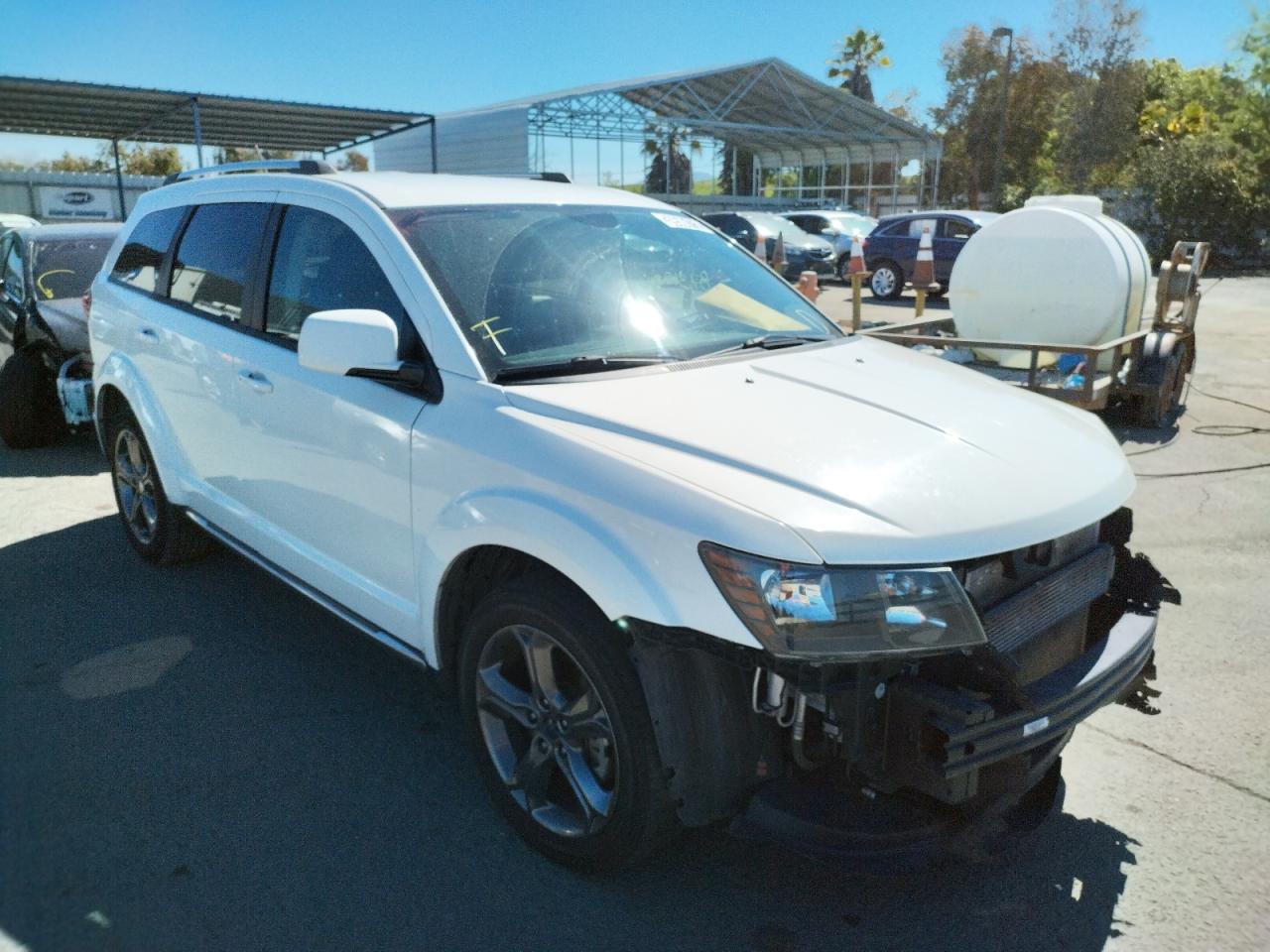 DODGE JOURNEY CR 2017 with VIN 3C4PDCGG1HT576444 - Photo from auction