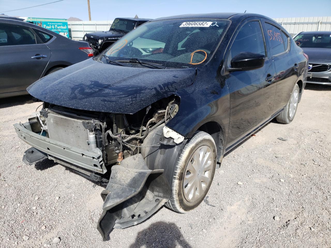 Photo 2 from auction – 2016 NISSAN VERSA S with VIN 3N1CN7AP3GL849509