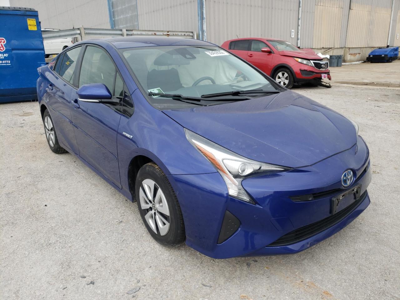 Photo 1 from auction – 2018 TOYOTA PRIUS with VIN JTDKBRFU6J3070166