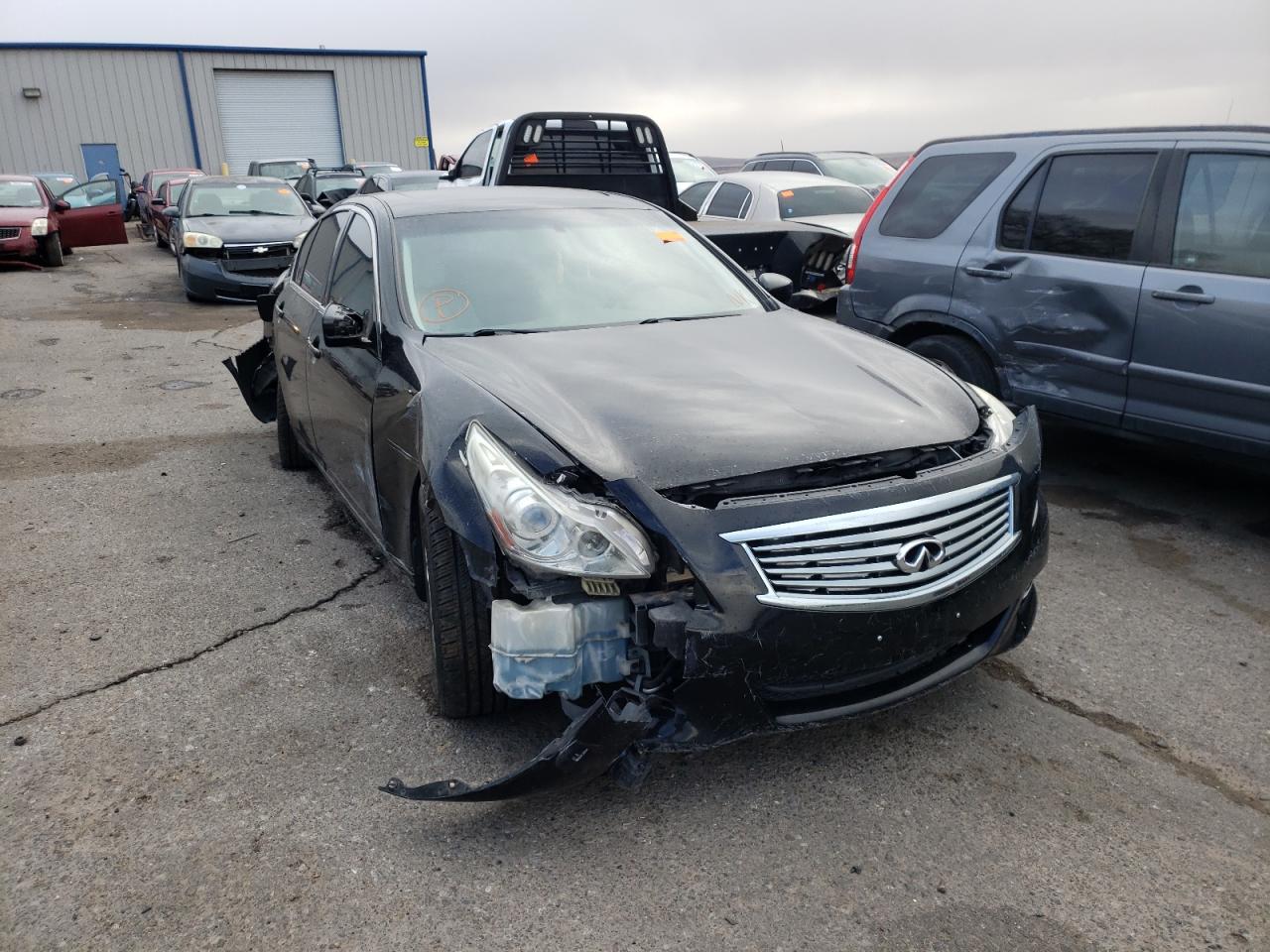 INFINITI G25 BASE 2011 with VIN JN1DV6APXBM602694 - Photo from auction