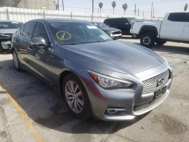 INFINITI Q50 PREMIU 2017 with VIN JN1EV7AP8HM734694 - Photo from auction
