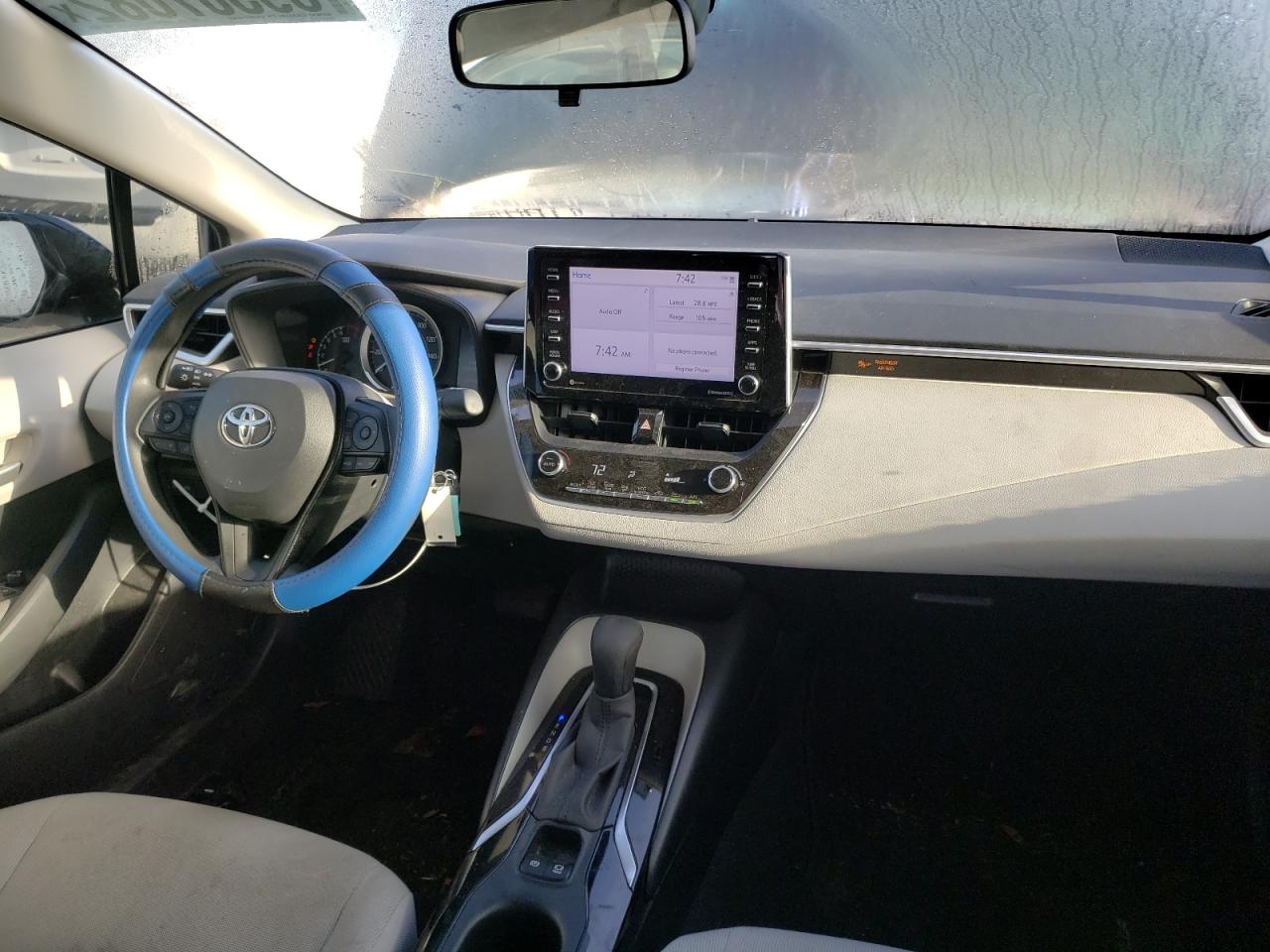 Photo 9 from auction – 2021 TOYOTA COROLLA LE with VIN JTDEPMAE2MJ139775