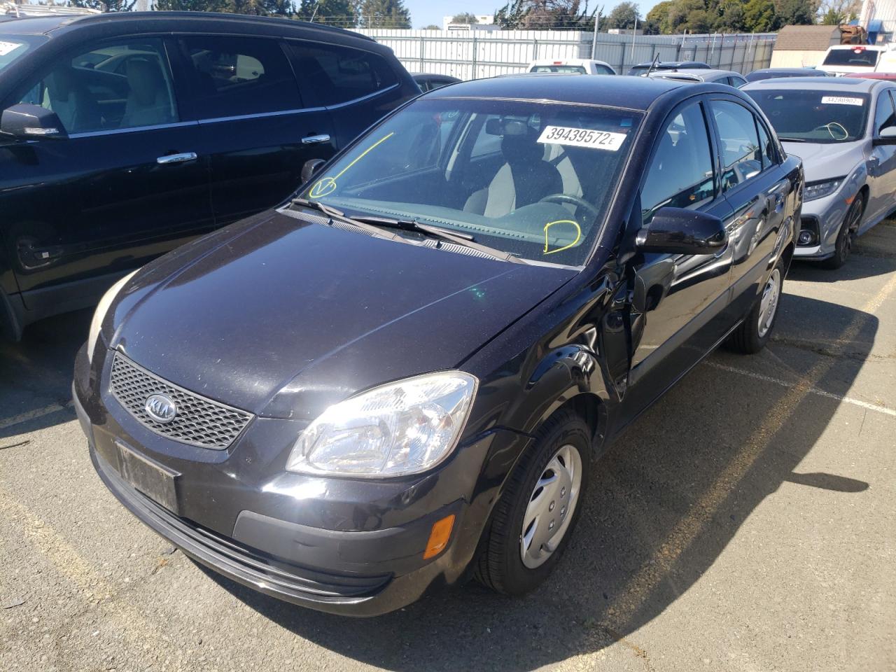 Photo 2 from auction – 2009 KIA RIO BASE with VIN KNADE223796486741