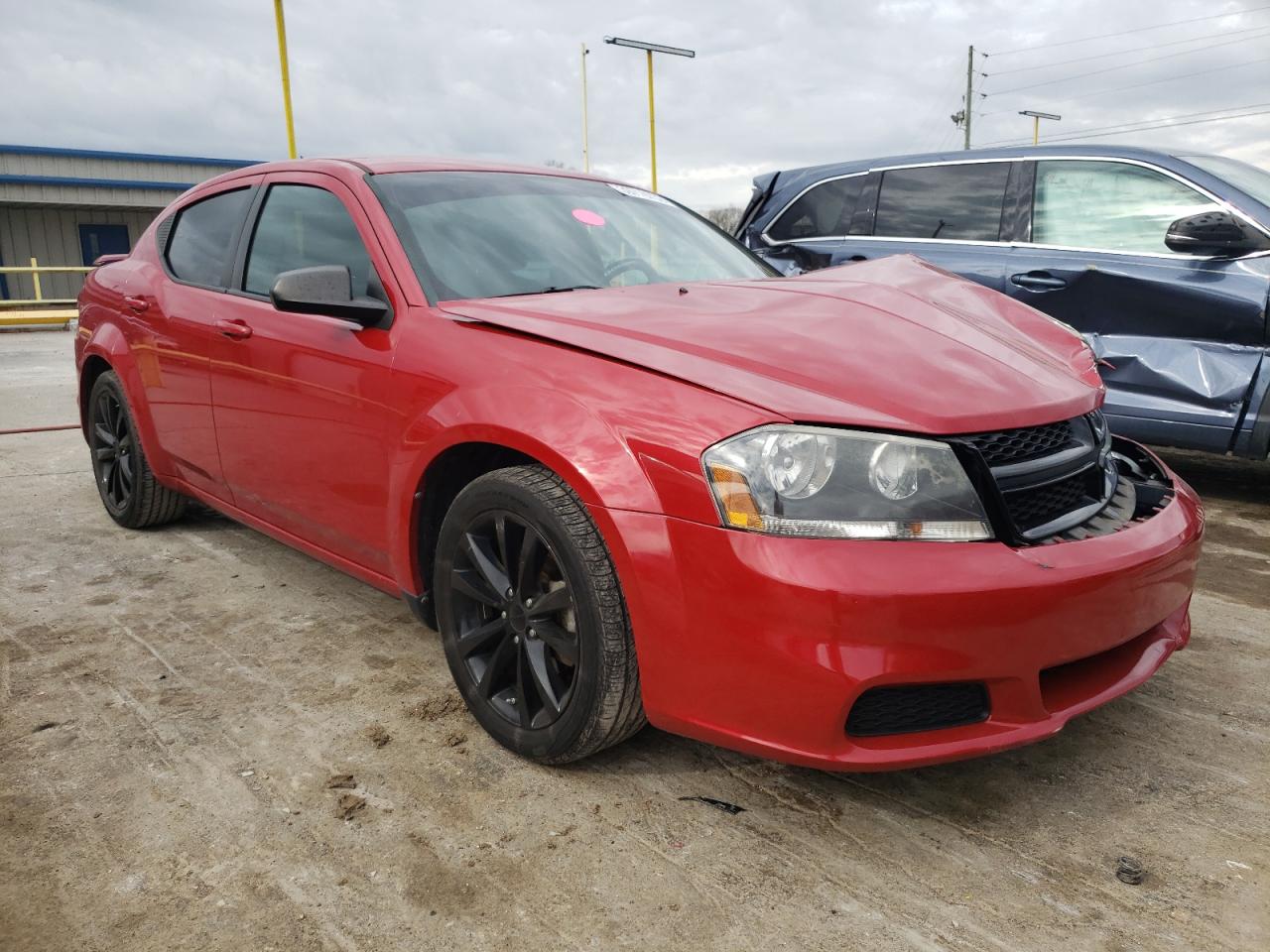 DODGE AVENGER SE 2013 with VIN 1C3CDZAG3DN752497 - Photo from auction