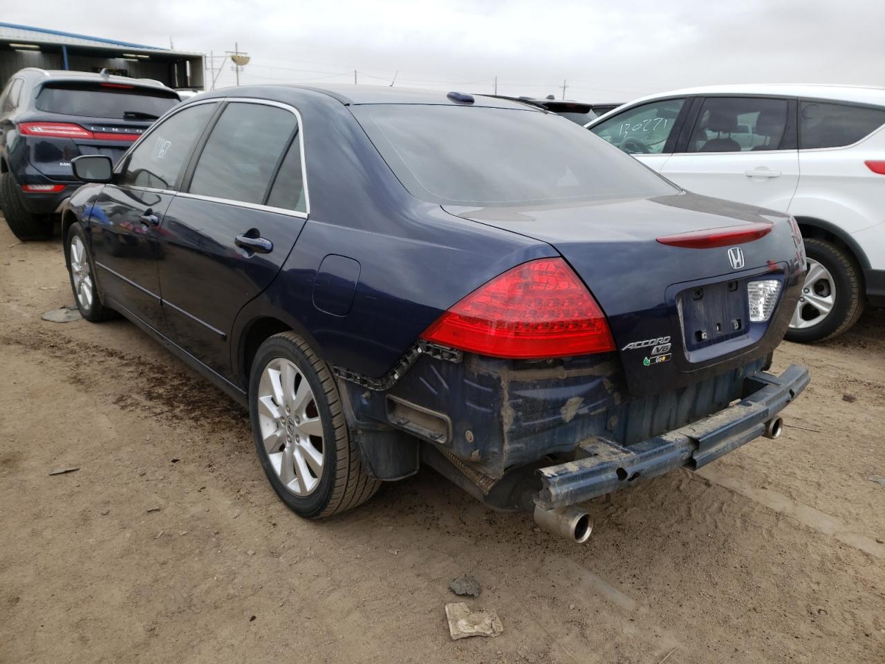 Photo 3 from auction – 2007 HONDA ACCORD EX with VIN 1HGCM66567A095337