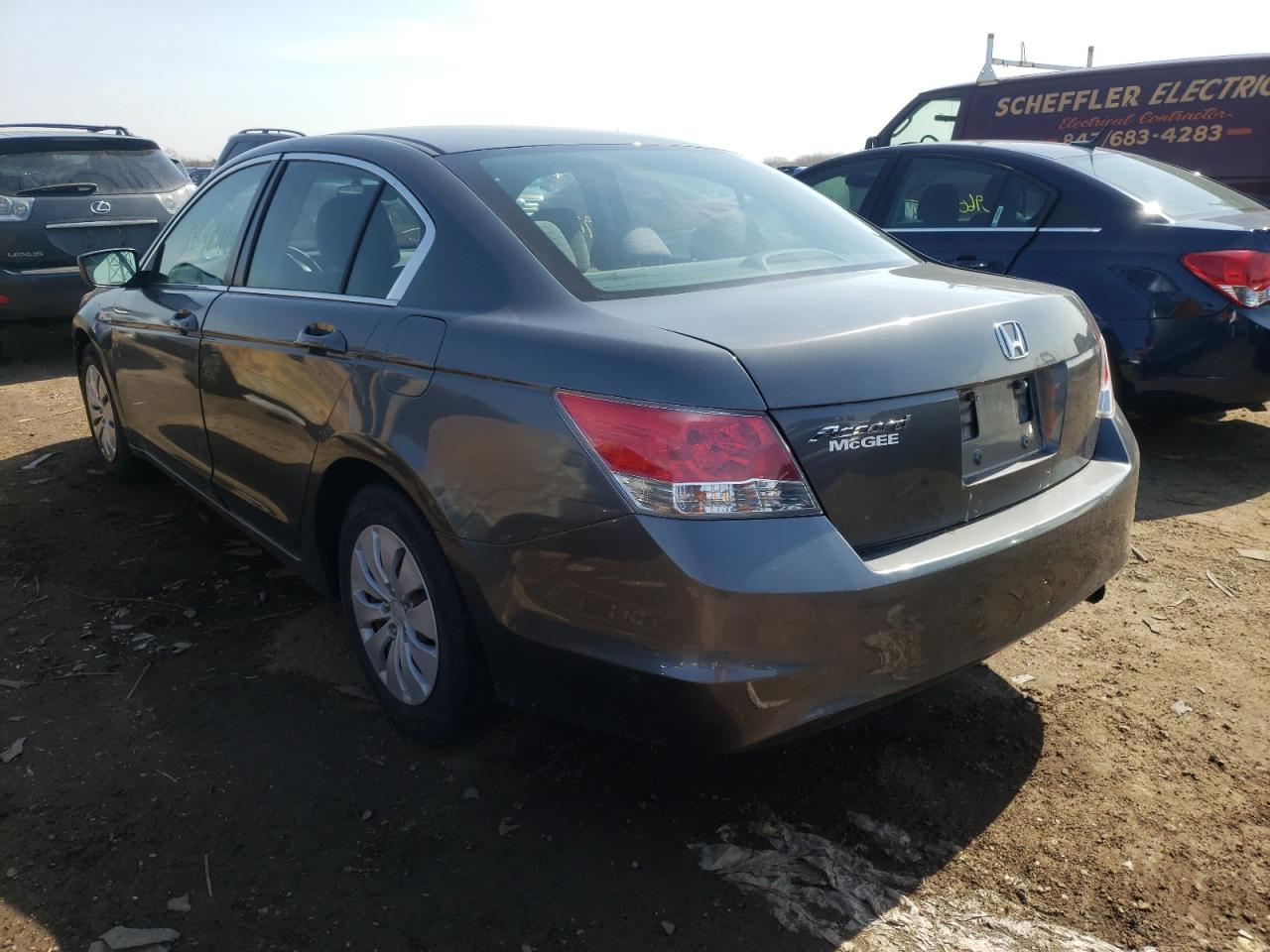 Photo 3 from auction – 2010 HONDA ACCORD LX with VIN 1HGCP2F35AA097019