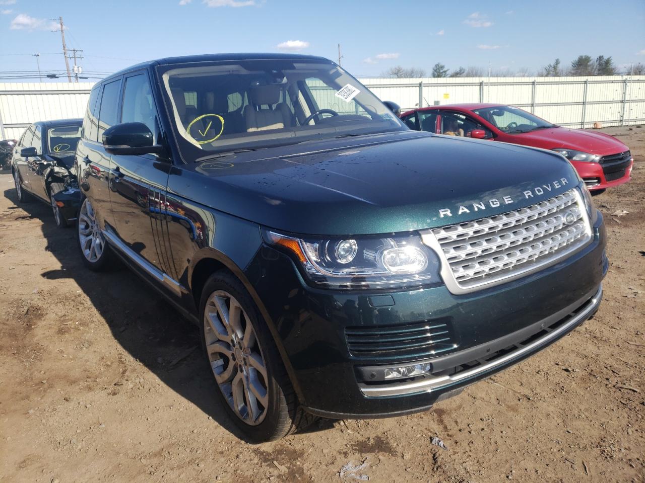 LAND ROVER RANGE ROVE 2016 with VIN SALGS2PF9GA312491 - Photo from auction
