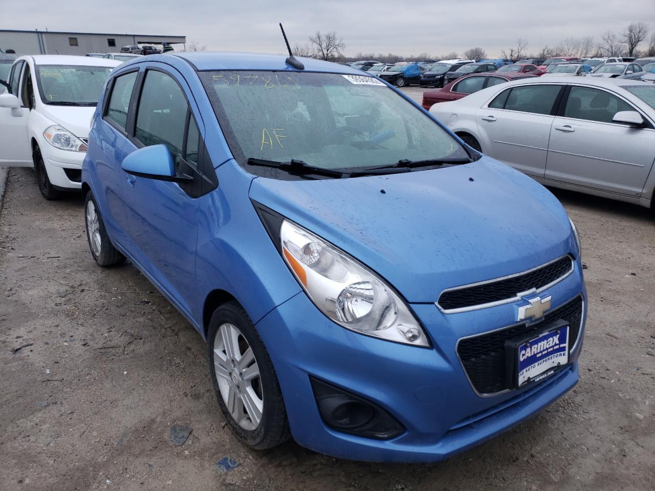 CHEVROLET SPARK LS 2013 with VIN KL8CB6S95DC597861 - Photo from auction