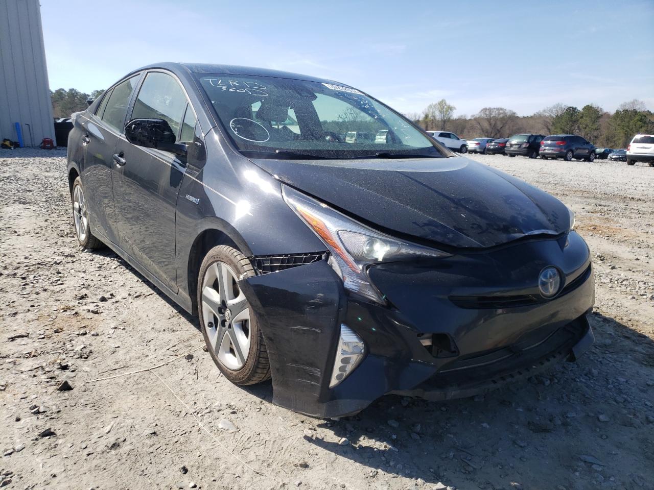TOYOTA PRIUS 2016 with VIN JTDKARFU2G3516129 - Photo from auction