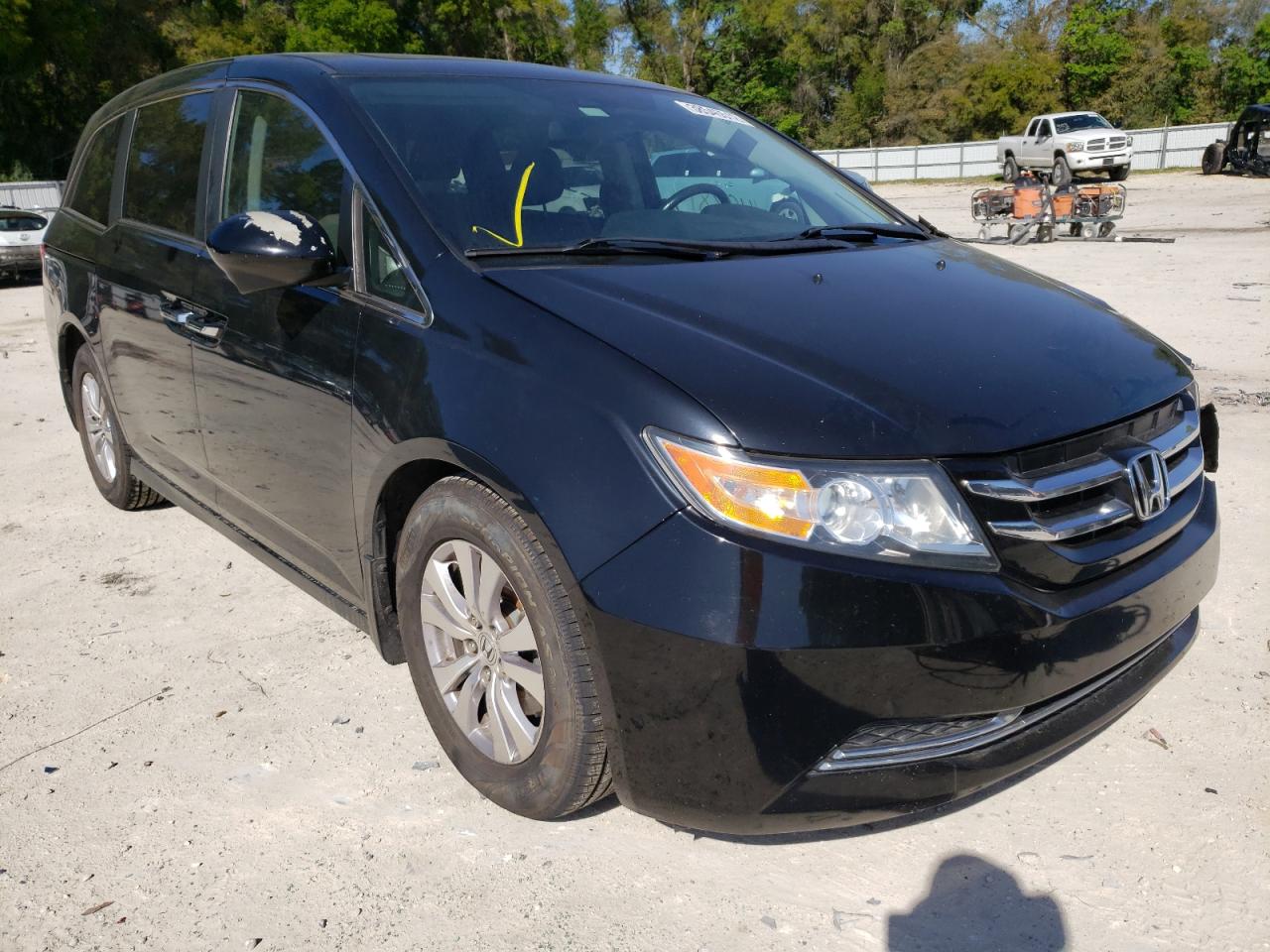 HONDA ODYSSEY EX 2014 with VIN 5FNRL5H66EB032674 - Photo from auction