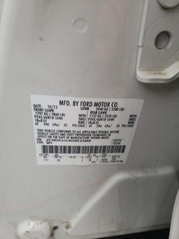 Photo 10 from auction – 2013 FORD EDGE SEL with VIN 2FMDK3JC6DBE23266