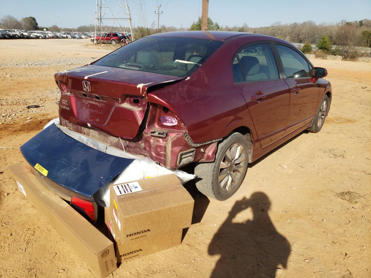 Photo 4 from auction – 2011 HONDA CIVIC EX with VIN 19XFA1F89BE010935