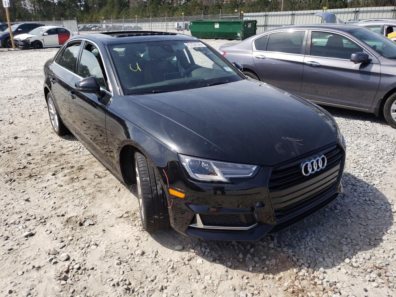 AUDI A4 PREMIUM 2019 with VIN WAUGMAF49KA010717 - Photo from auction
