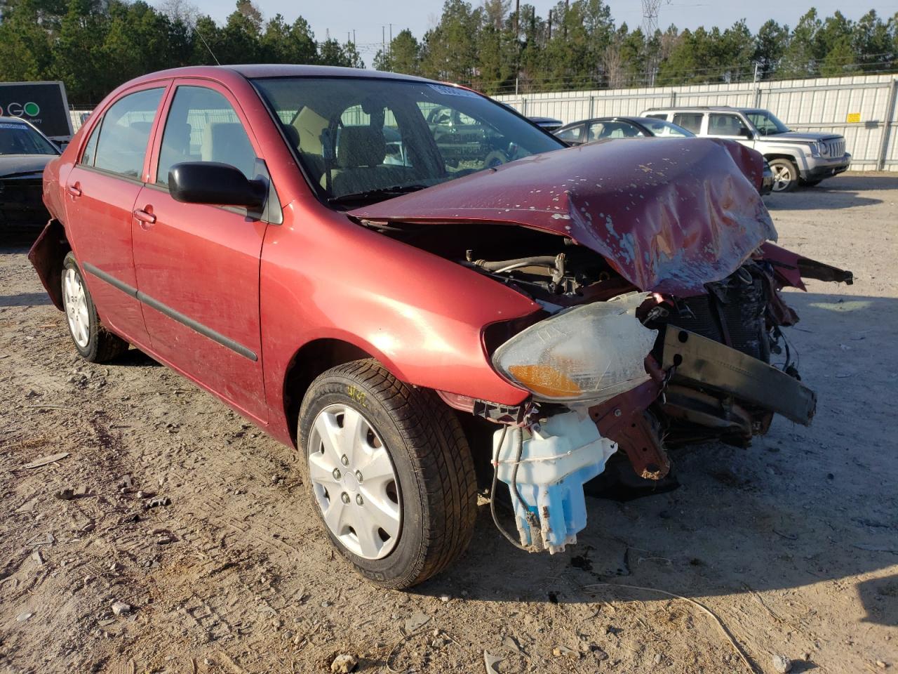 TOYOTA COROLLA CE 2008 with VIN 1NXBR32E78Z964281 - Photo from auction