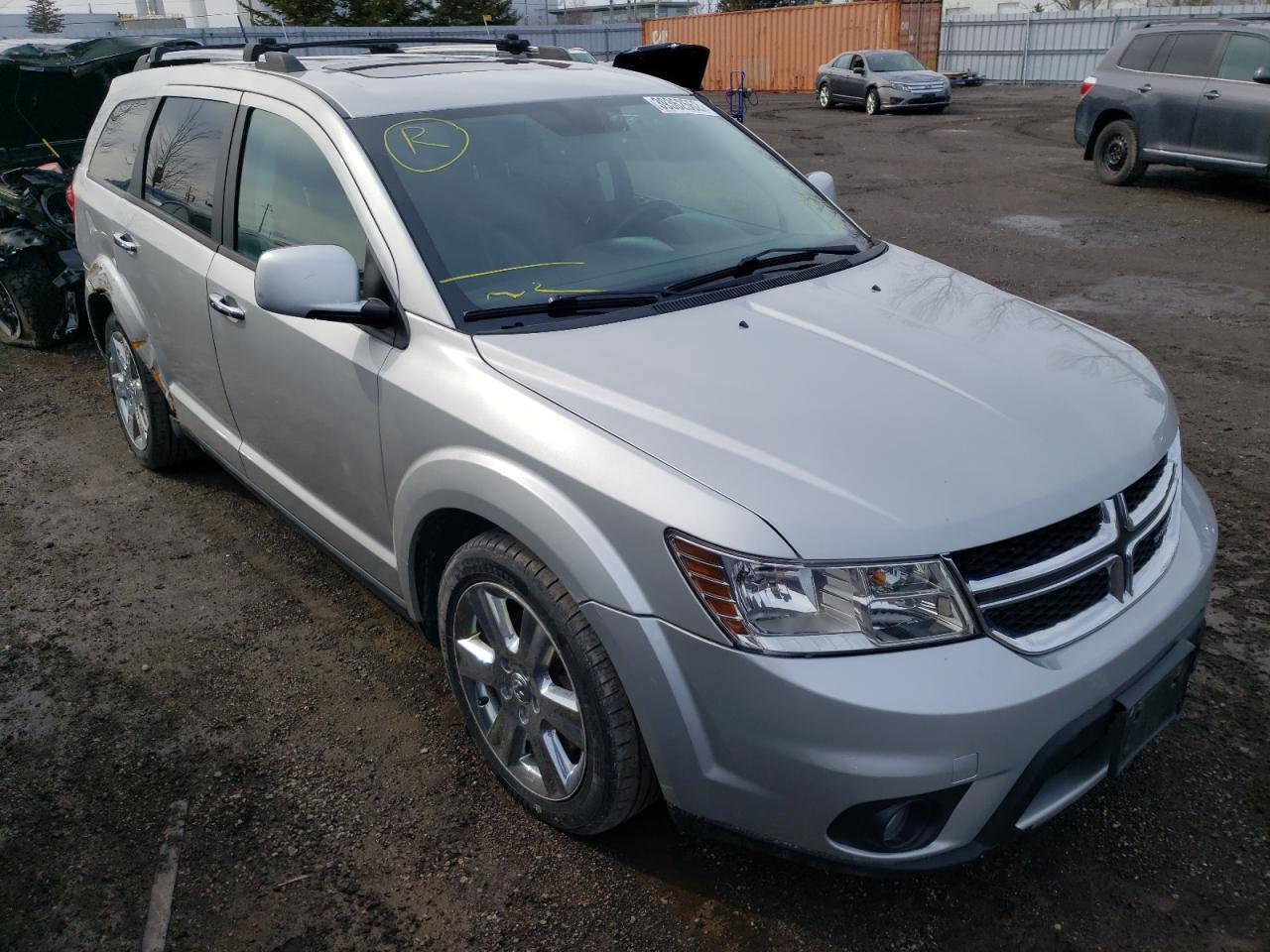 DODGE JOURNEY R/ 2013 with VIN 3C4PDDFGXDT701958 - Photo from auction