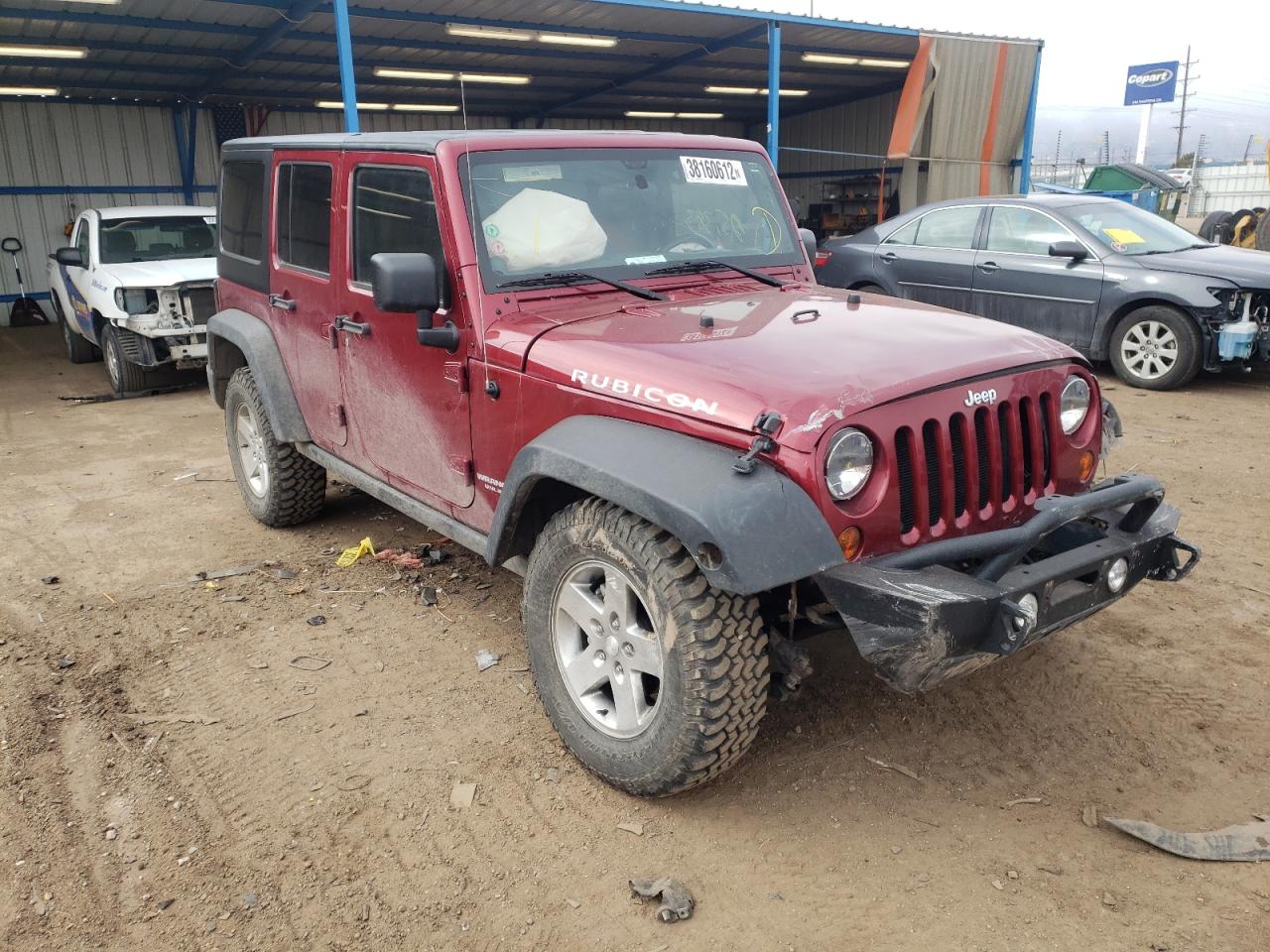 JEEP WRANGLER U 2011 with VIN 1J4HA6H18BL612409 - Photo from auction