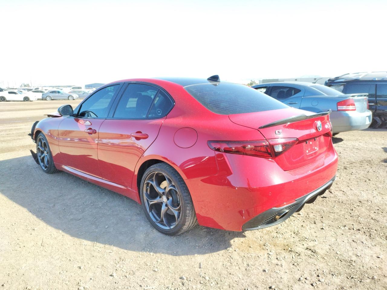 Photo 3 from auction – 2018 ALFA ROMEO GIULIA TI with VIN ZARFAECN8J7595755