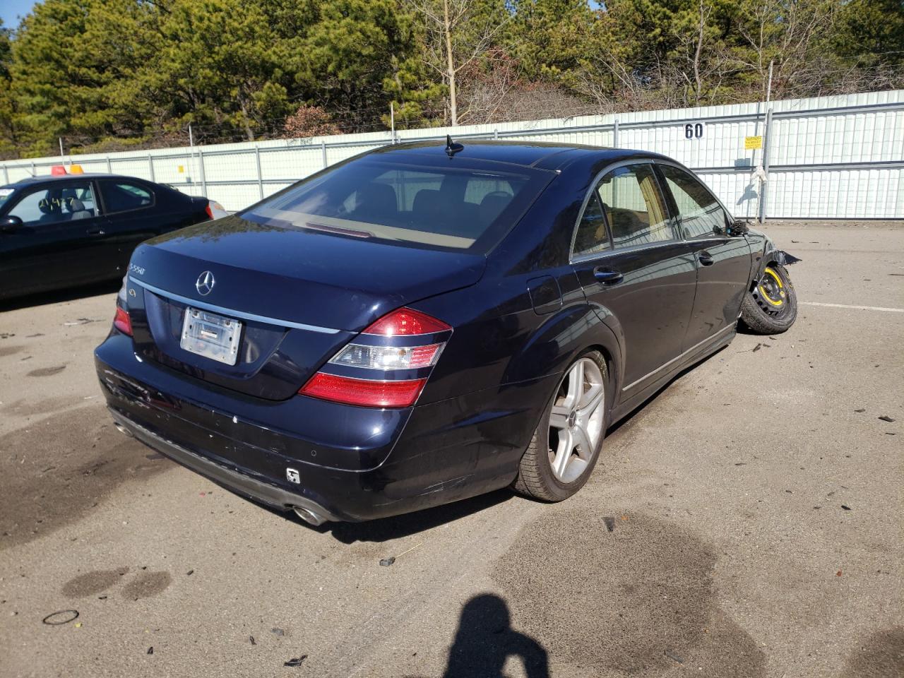 Photo 4 from auction – 2007 MERCEDES-BENZ S 550 with VIN WDDNG71X77A090392