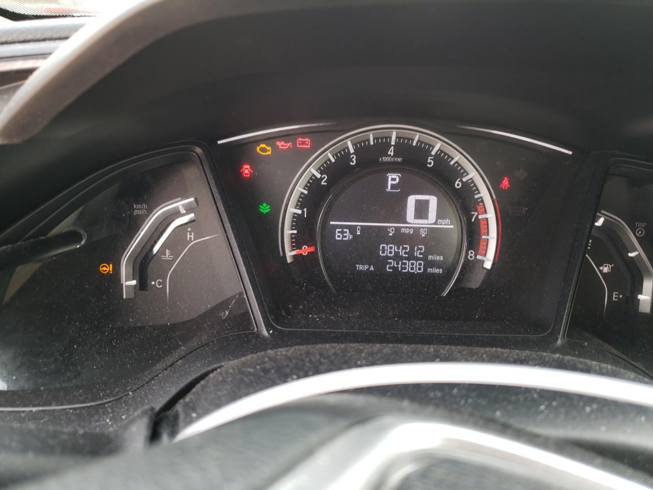 Photo 8 from auction – 2016 HONDA CIVIC LX with VIN 2HGFC2F54GH501237