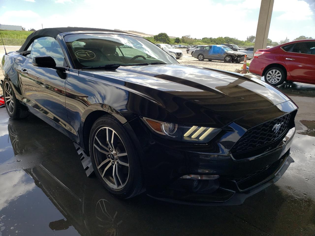 FORD MUSTANG 2015 with VIN 1FATP8UH6F5426526 - Photo from auction