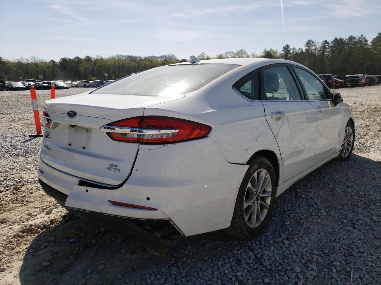 Photo 4 from auction – 2019 FORD FUSION SE with VIN 3FA6P0HD5KR146500