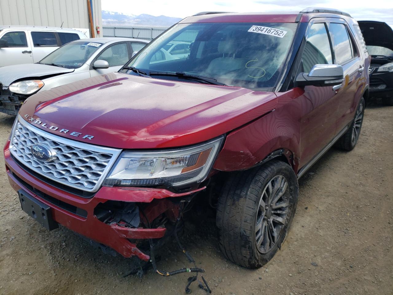 Photo 2 from auction – 2017 FORD EXPLORER P with VIN 1FM5K8HT3HGE39611
