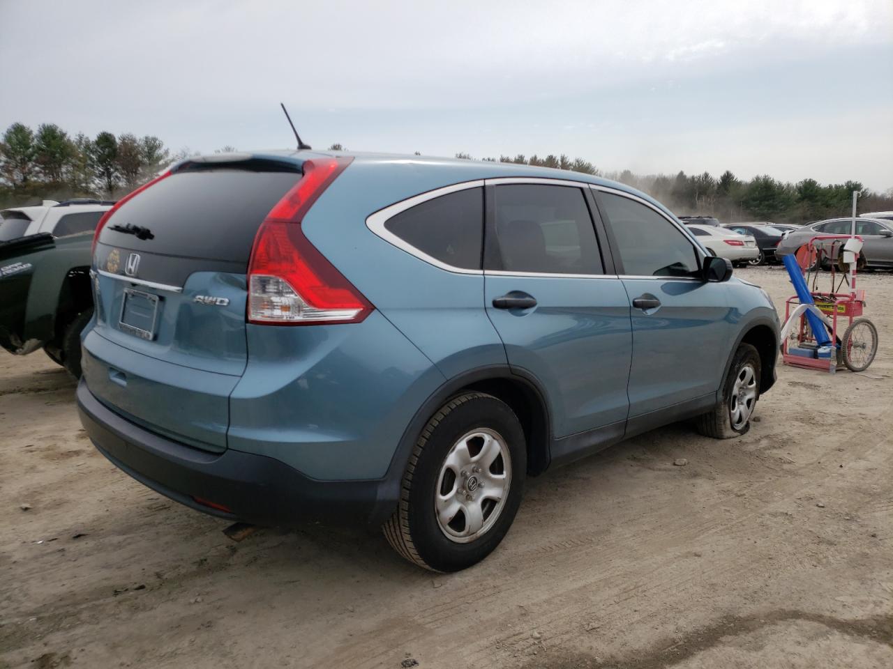 Photo 4 from auction – 2014 HONDA CR-V LX with VIN 2HKRM4H36EH718969