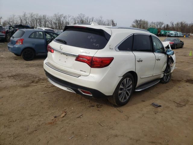 Photo 4 from auction – 2016 ACURA MDX TECHNO with VIN 5FRYD4H67GB038195
