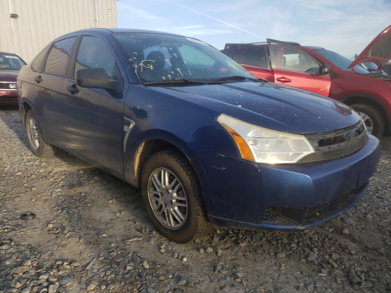 FORD FOCUS SE 2008 with VIN 1FAHP35N88W164471 - Photo from auction