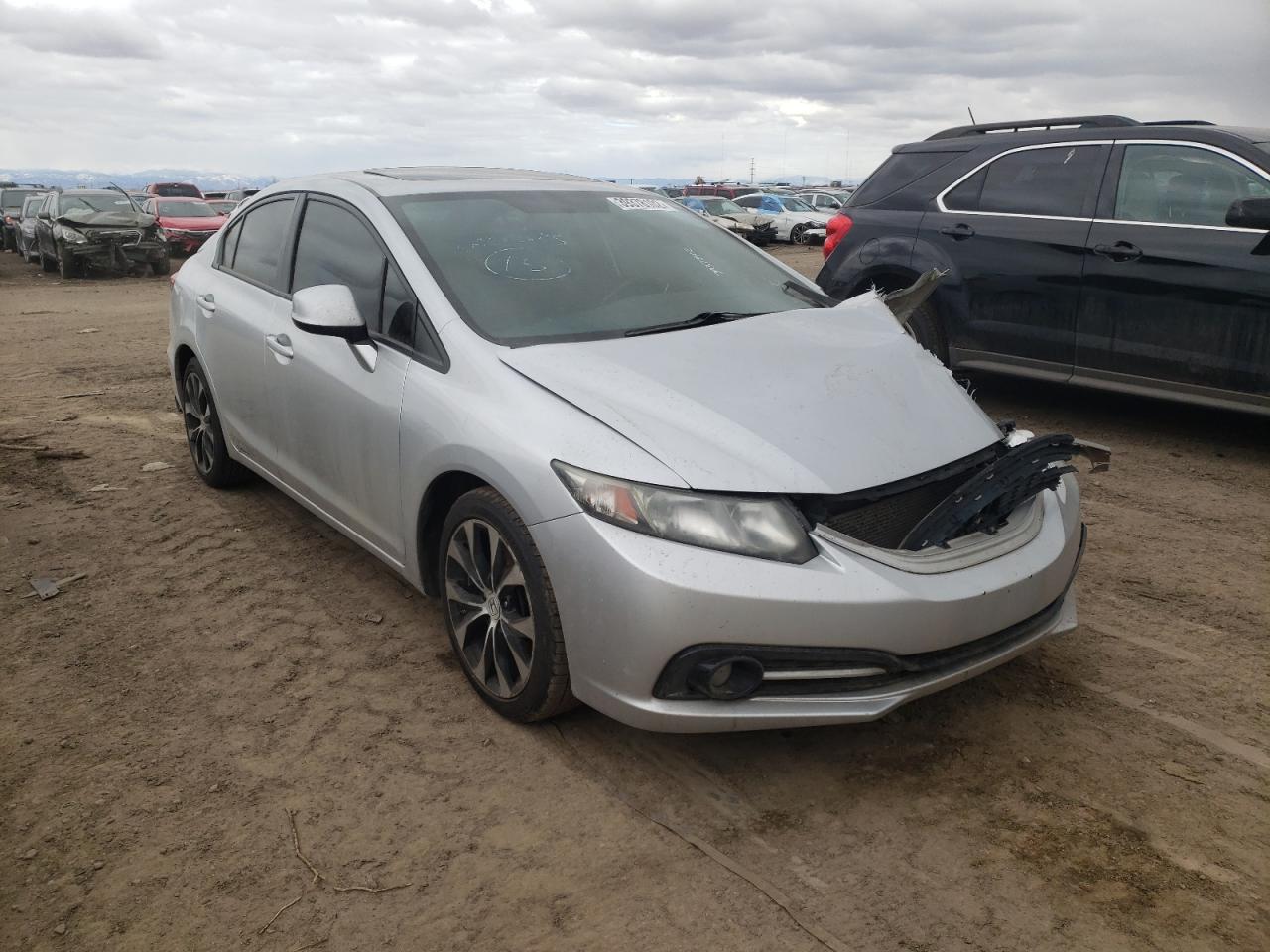 HONDA CIVIC SI 2013 with VIN 2HGFB6E55DH702491 - Photo from auction