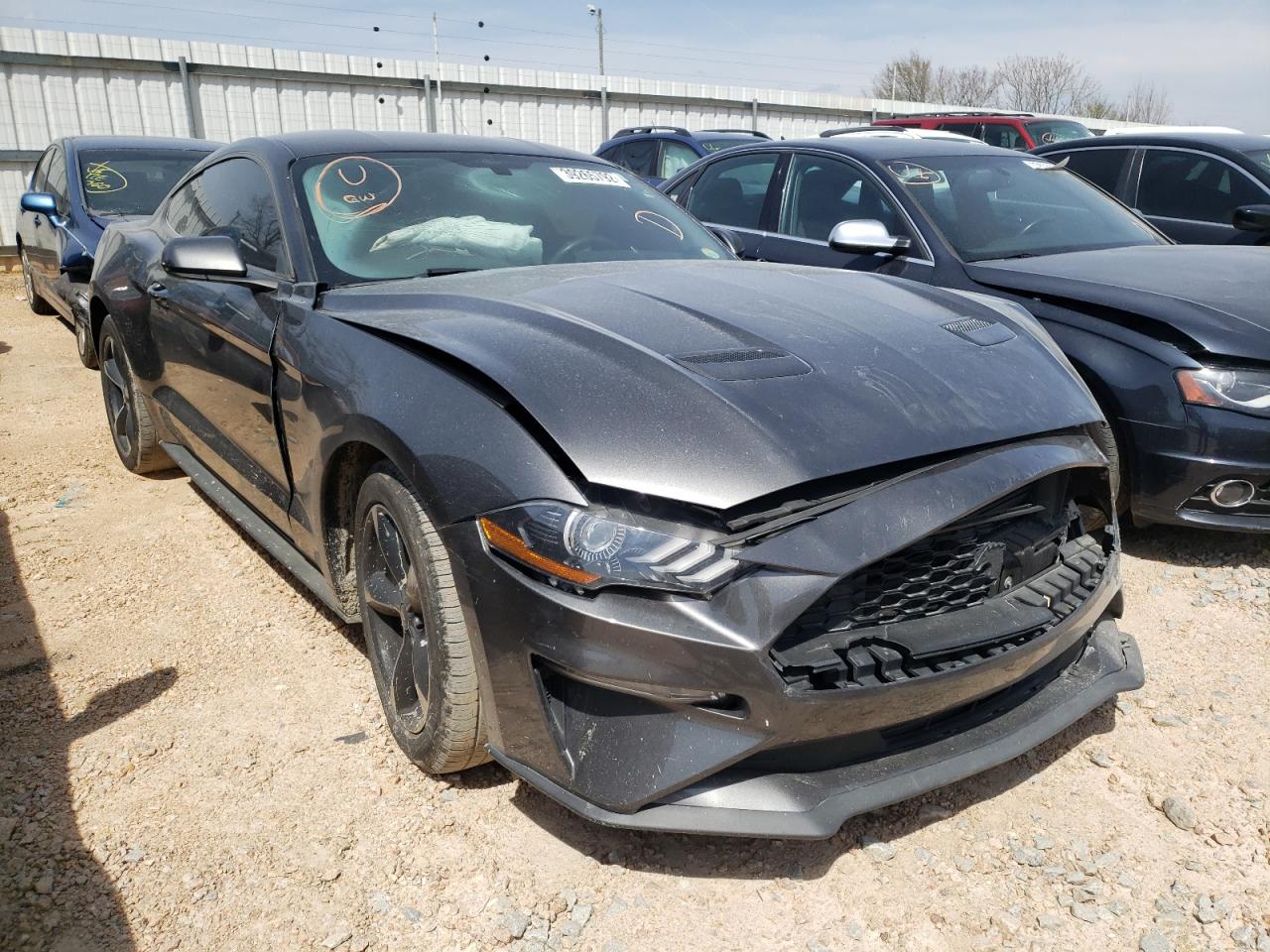FORD MUSTANG 2019 with VIN 1FA6P8TH3K5105455 - Photo from auction