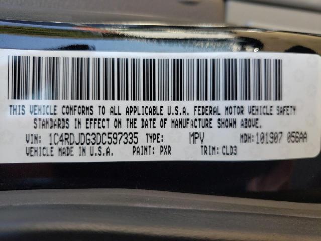 Photo 10 from auction – 2013 DODGE DURANGO CR with VIN 1C4RDJDG3DC597335
