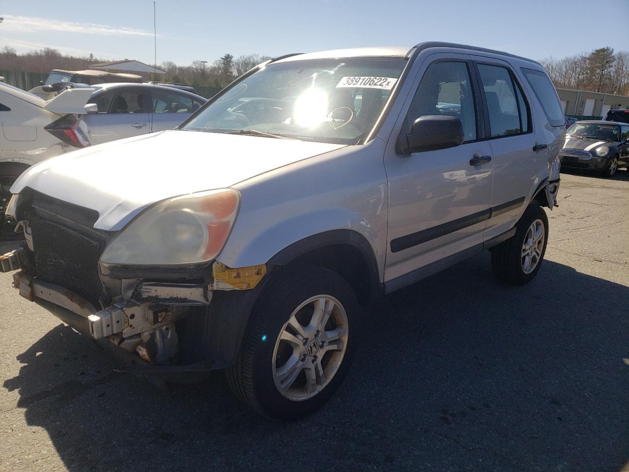 Photo 2 from auction – 2002 HONDA CR-V LX with VIN JHLRD78422C041911