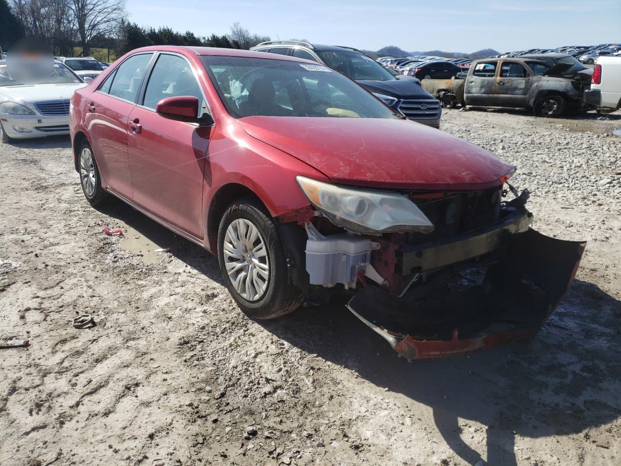 TOYOTA CAMRY L 2014 with VIN 4T1BF1FK1EU751867 - Photo from auction