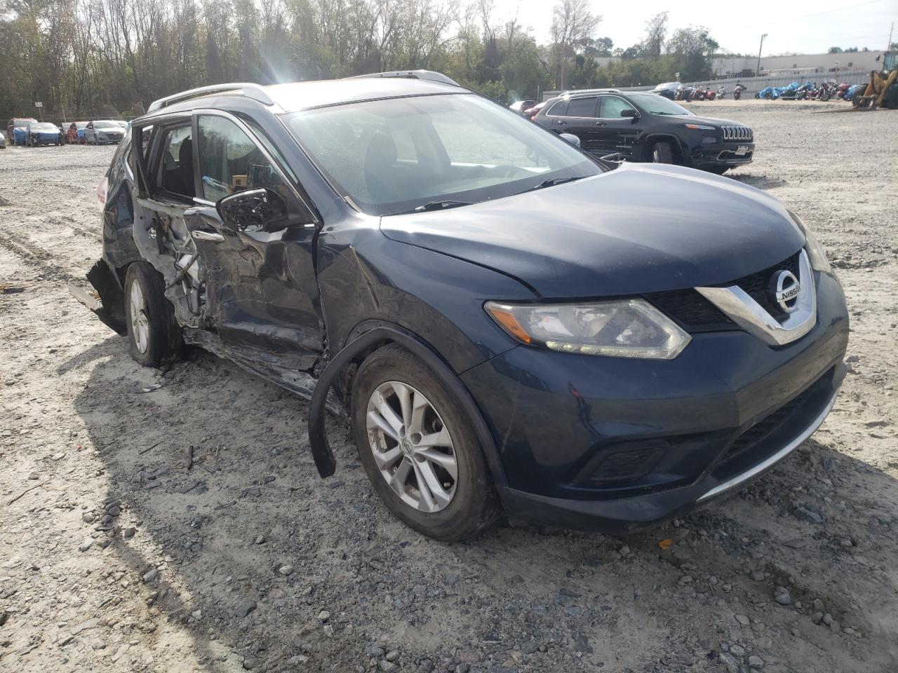 NISSAN ROGUE S 2016 with VIN KNMAT2MT9GP665539 - Photo from auction