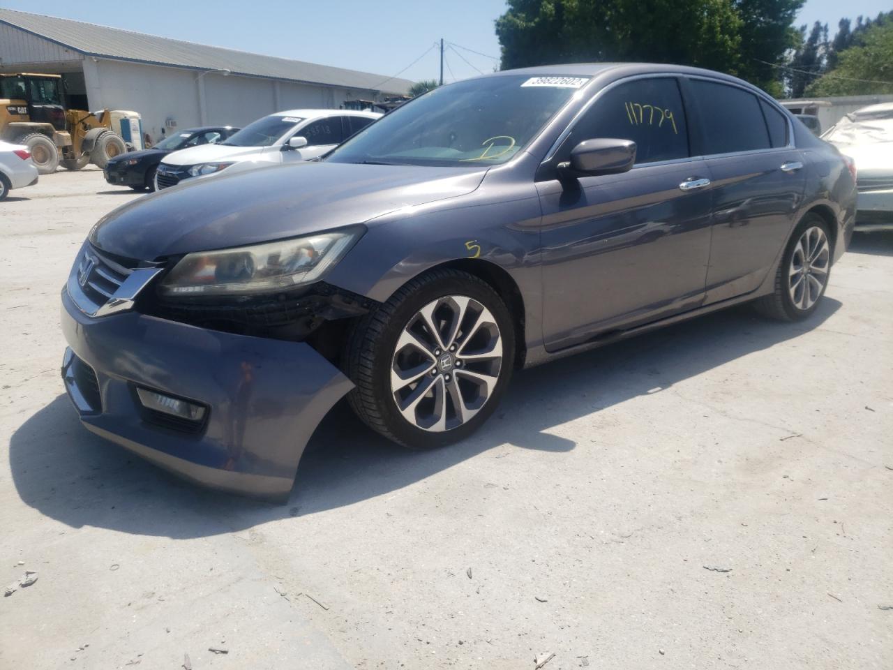 Photo 2 from auction – 2015 HONDA ACCORD SPO with VIN 1HGCR2F54FA065536
