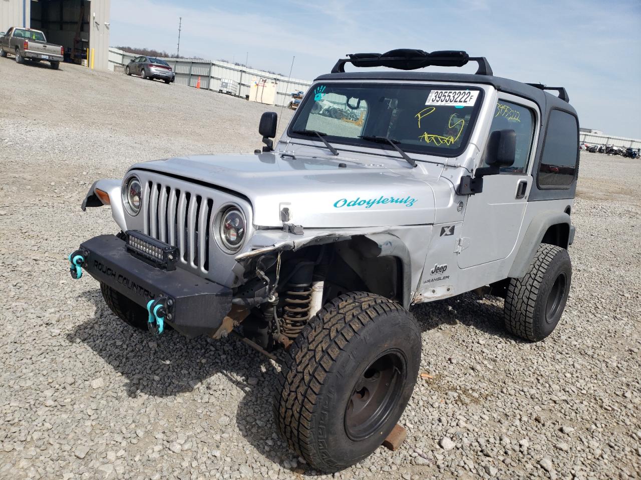 Photo 2 from auction – 2006 JEEP WRANGLER X with VIN 1J4FA39S56P727531