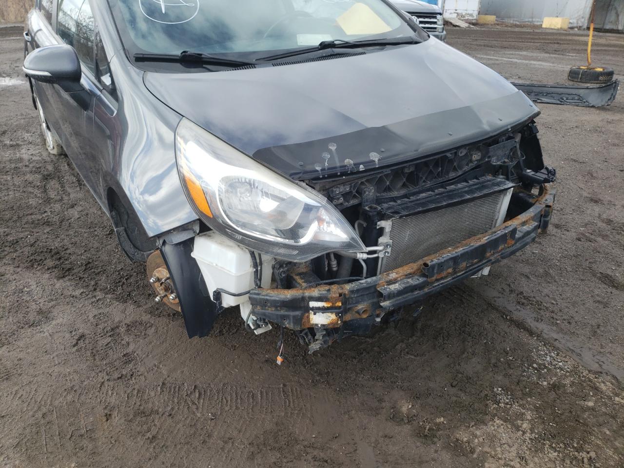 Photo 9 from auction – 2015 KIA RIO EX with VIN KNADN4A3XF6445187
