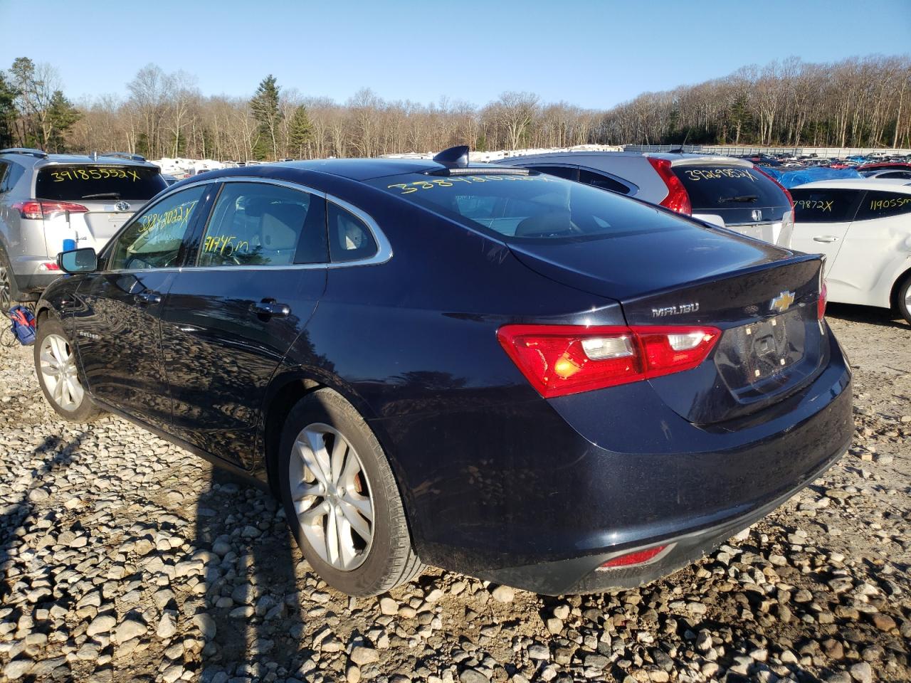 Photo 3 from auction – 2016 CHEVROLET MALIBU LT with VIN 1G1ZE5ST4GF252587