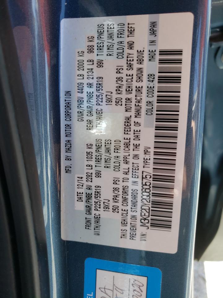 Photo 10 from auction – 2016 MAZDA CX-5 GT with VIN JM3KE2DY2G0605757