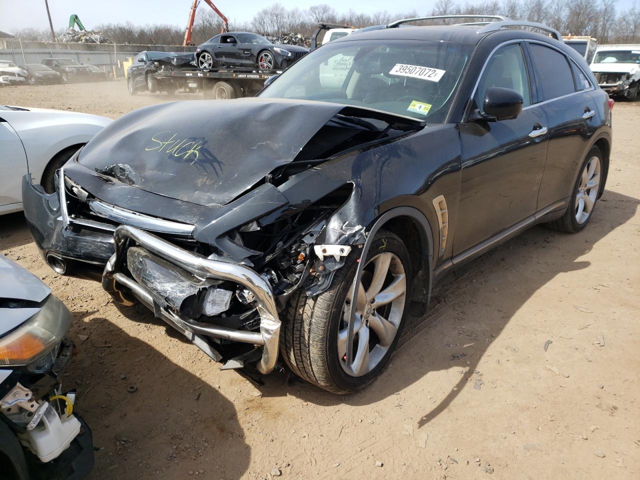 Photo 2 from auction – 2013 INFINITI FX50 with VIN JN8BS1MW0DM100013