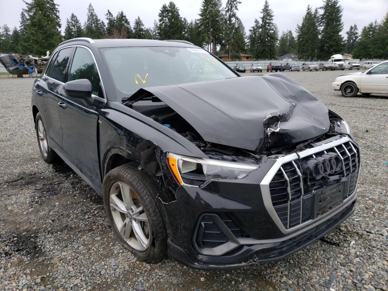 AUDI Q3 PREMIUM 2020 with VIN WA1DECF37L1041112 - Photo from auction