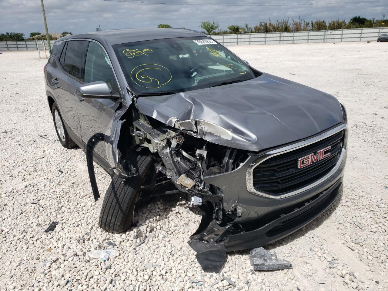 GMC TERRAIN SL 2020 with VIN 3GKALMEV4LL299804 - Photo from auction