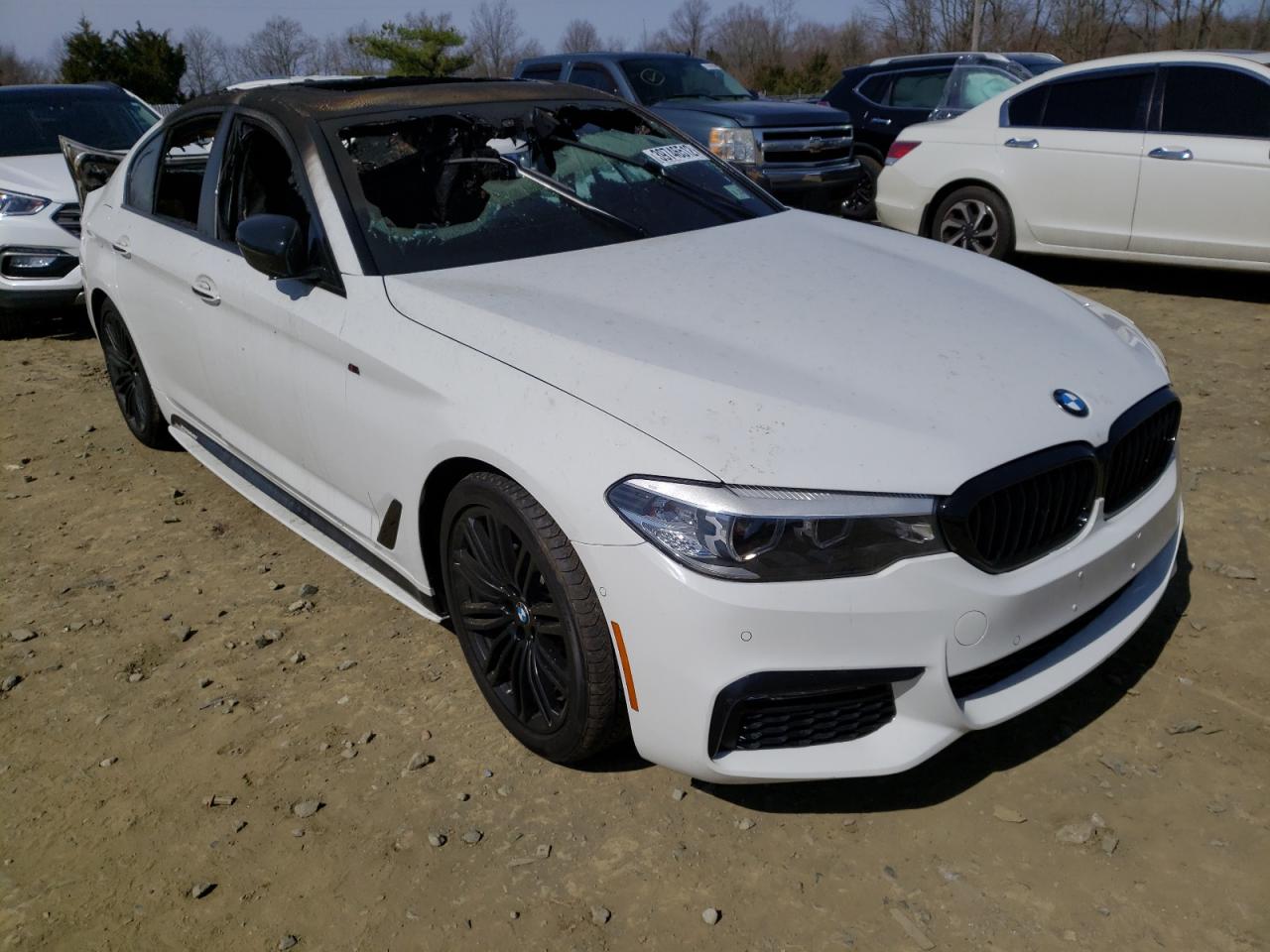 BMW 540 XI 2018 with VIN WBAJE7C55JWC54579 - Photo from auction