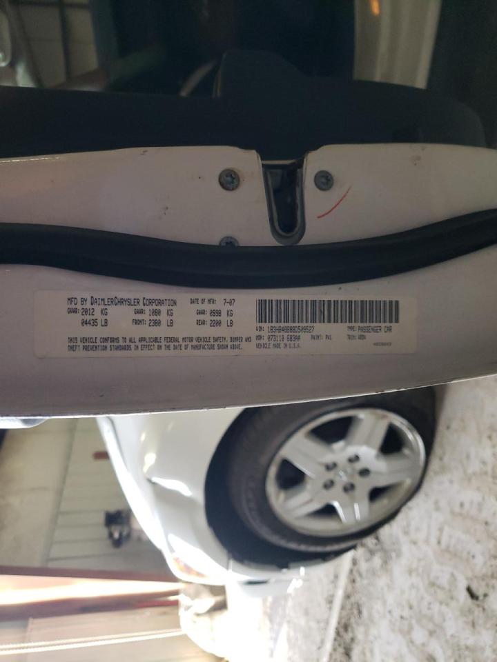 Photo 10 from auction – 2008 DODGE CALIBER SX with VIN 1B3HB48B88D509527