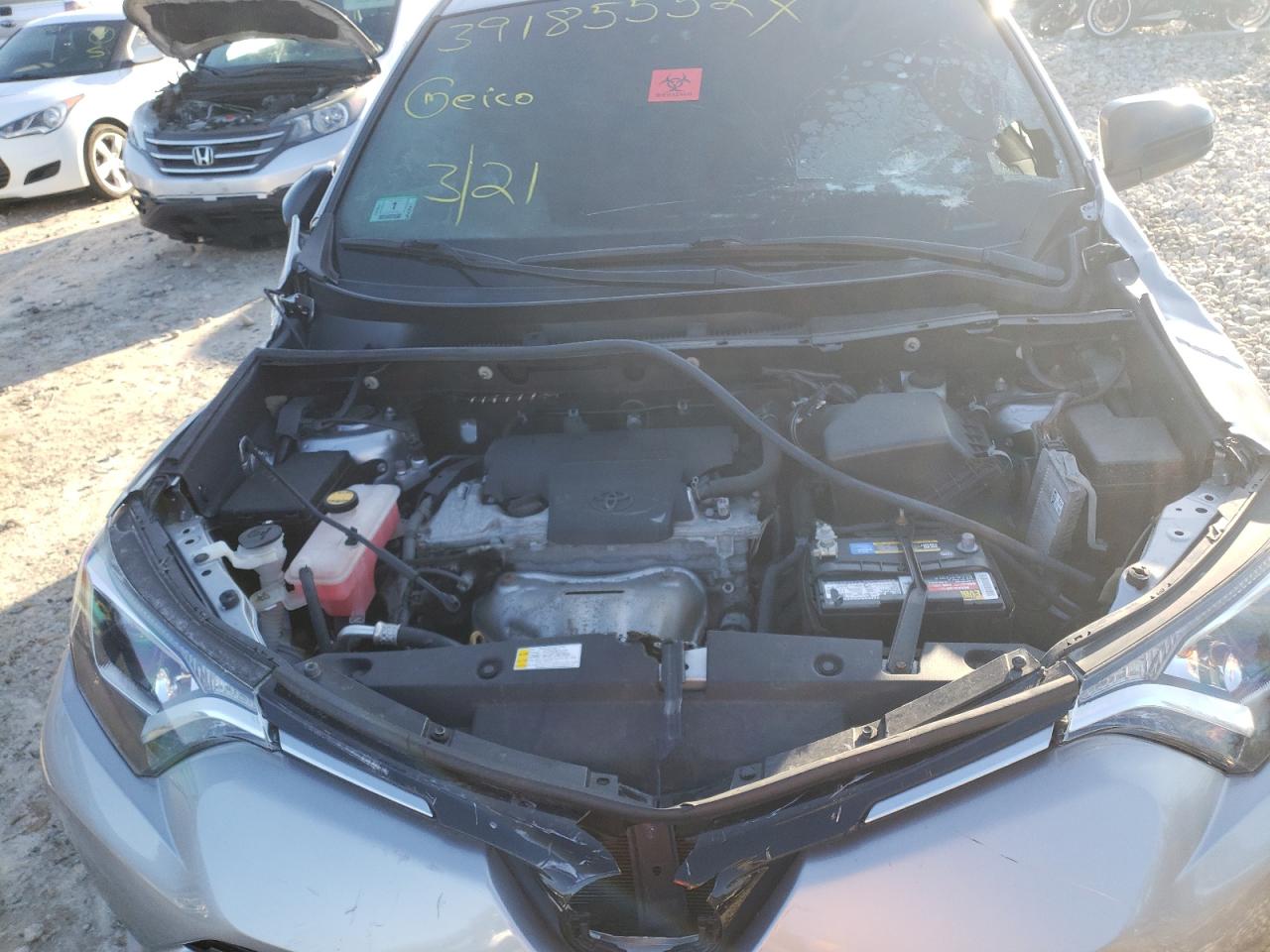 Photo 7 from auction – 2016 TOYOTA RAV4 LE with VIN 2T3BFREV2GW533828