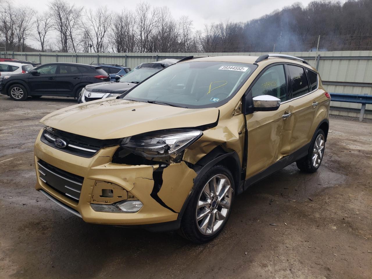 Photo 2 from auction – 2014 FORD ESCAPE SE with VIN 1FMCU9GXXEUB95268