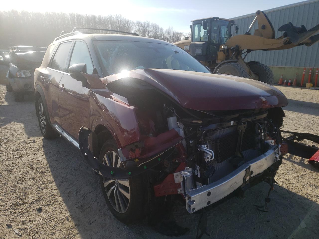 Photo 1 from auction – 2022 NISSAN PATHFINDER with VIN 5N1DR3DH2NC202252