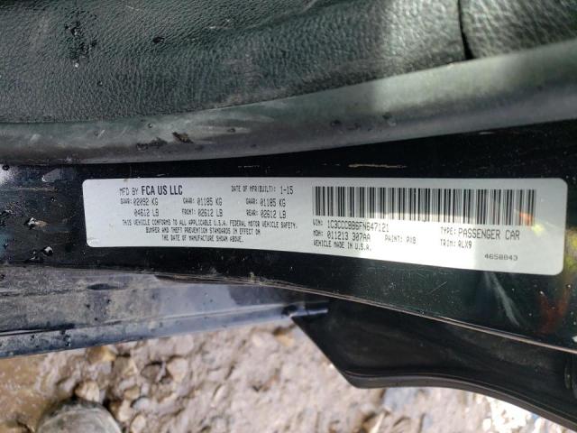 Photo 10 from auction – 2015 CHRYSLER 200 S with VIN 1C3CCCBB6FN647121